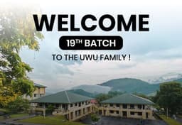 Welcome 19th Batch to the UWU Family!
